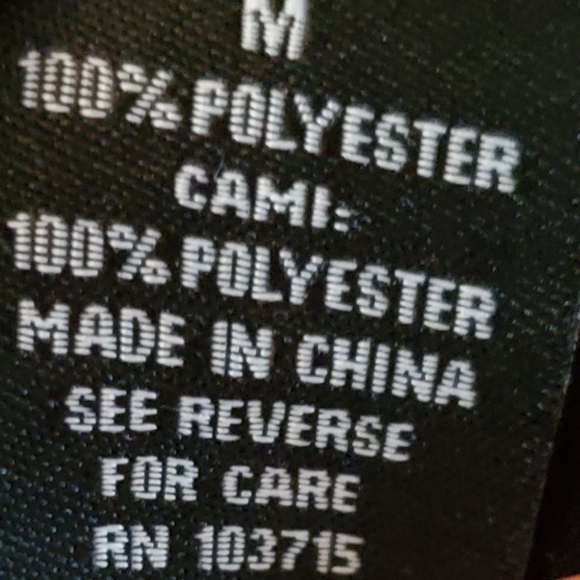 Sharagano Black Sleevele Blouse/Sheer Cape M - Picture 7 of 7